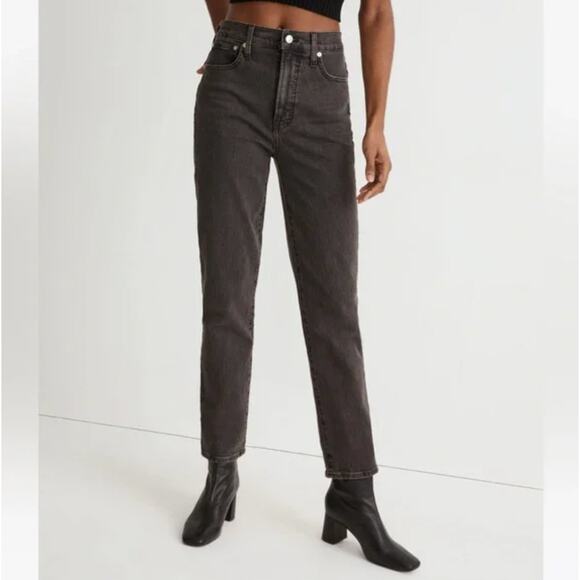 Madewell The Perfect Vintage Jean in Lunar Wash Black‎ Size 27 - Picture 1 of 11